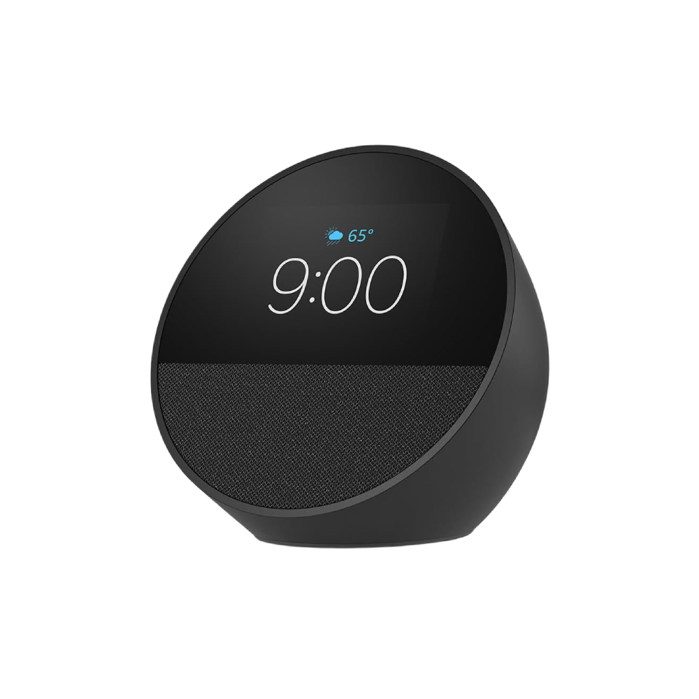 أمازون أليكسا أيكو سبوت مع ساعة اصدار 2024 – Amazon Alexa Echo Spot wi ...