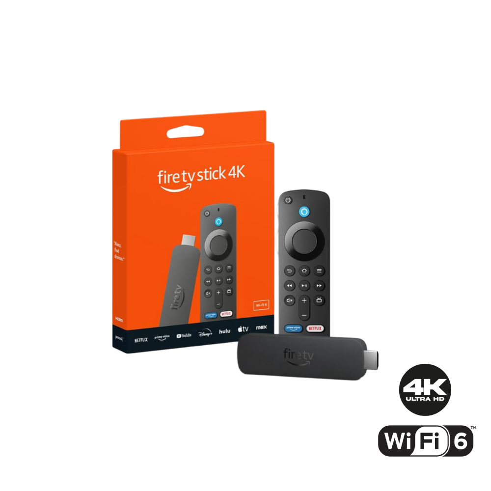 جهاز فاير ستك 4K لبث الافلام والمسلسلات الجيل الثاني من أمازون - Amazon Fire TV Stick 4K Gen 2