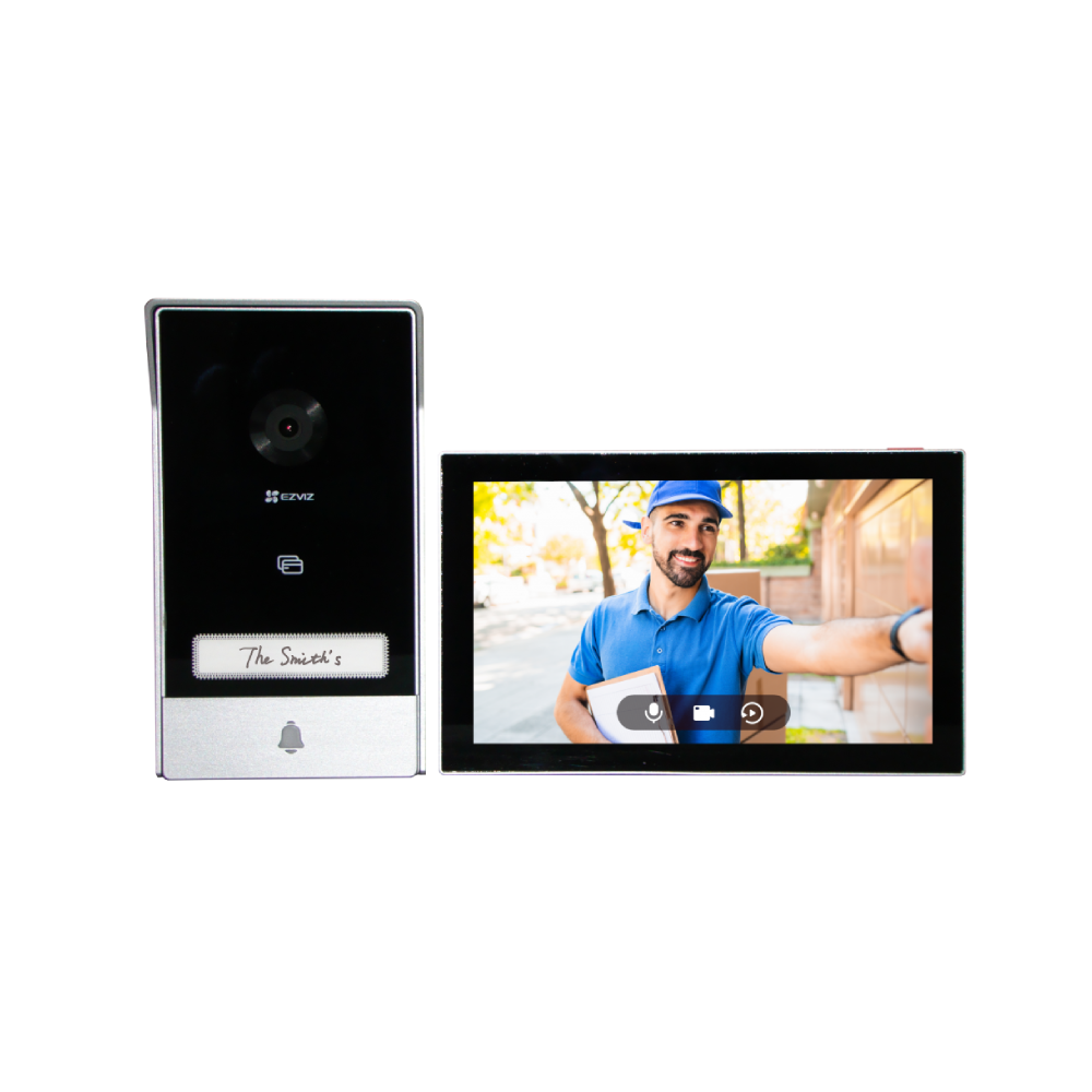 جهاز عرض الباب أج بي 7 بدقة 2K من ايزفيز – EZVIZ Smart Video Doorphone HP7 2K