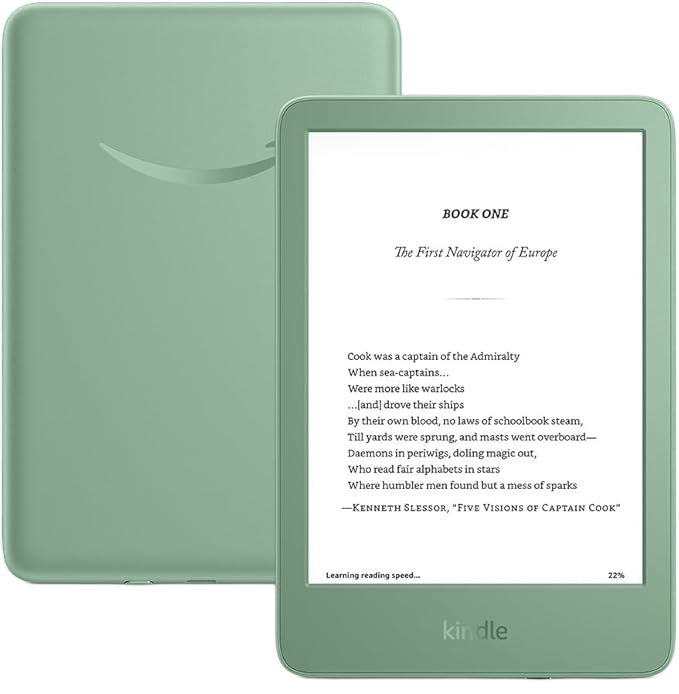 جهاز كيندل الجيل 11 (نسخة 2024) لقراءة الكتب 16 غيغابايت من أمازون – Amazon Kindle 2024 16GB  Gen 11