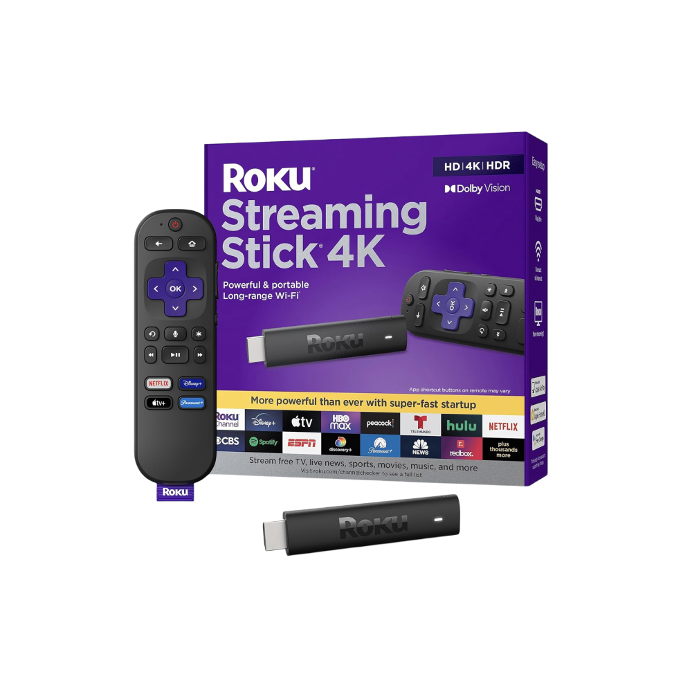 جهاز ستك بدقة فور كي من روكو - Roku Streaming Stick 4K