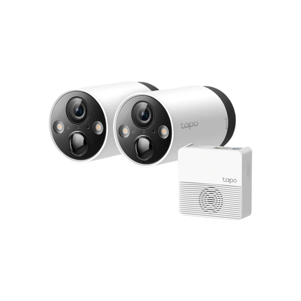 نظام كاميرات مراقبة ذكي مع بطارية C420S2 بدقة 4 ميغابكسل من تابو – Tapo Smart Security Camera System C420S2 4MP