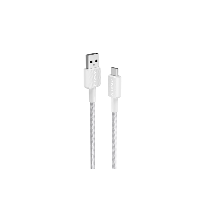 Anker 322 USB-A to USB-C Nylon Braided Charging Cable 3ft