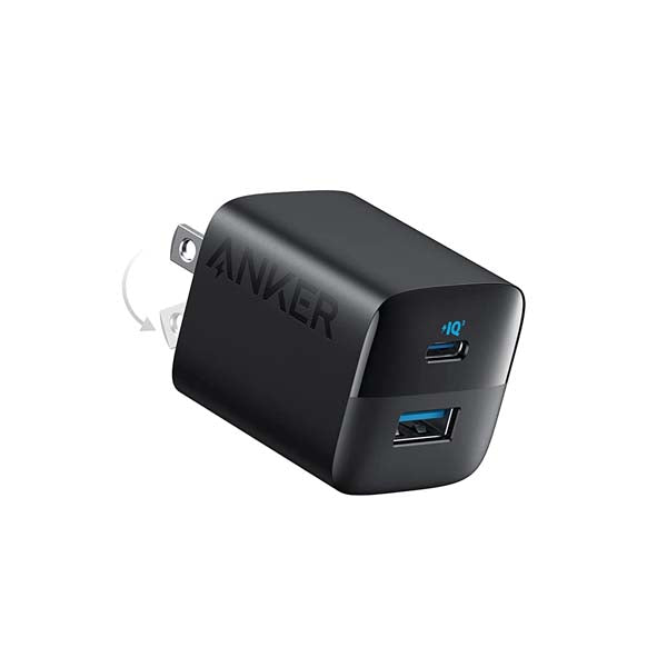 Anker 323 Dual Port Charger 33W Charger - Black