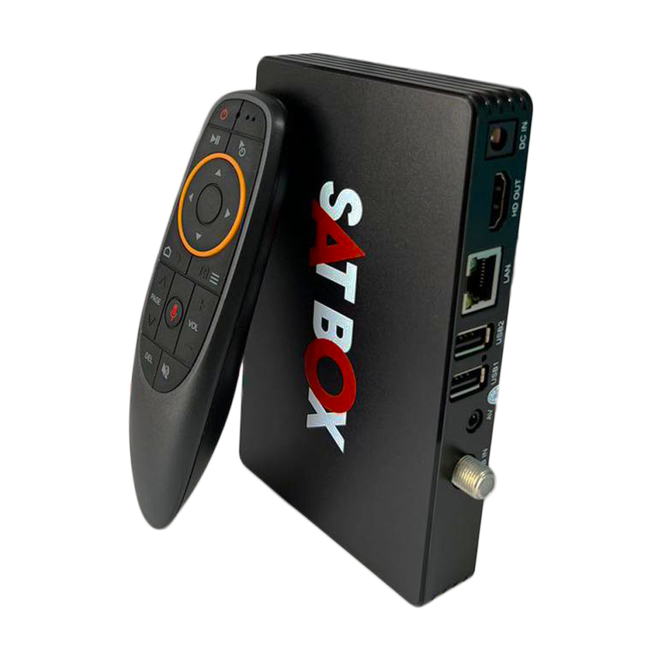 جهاز الترفيه المنزلي سات بوكس بدقة فور كي من كاربون Carbon Sat Box 4