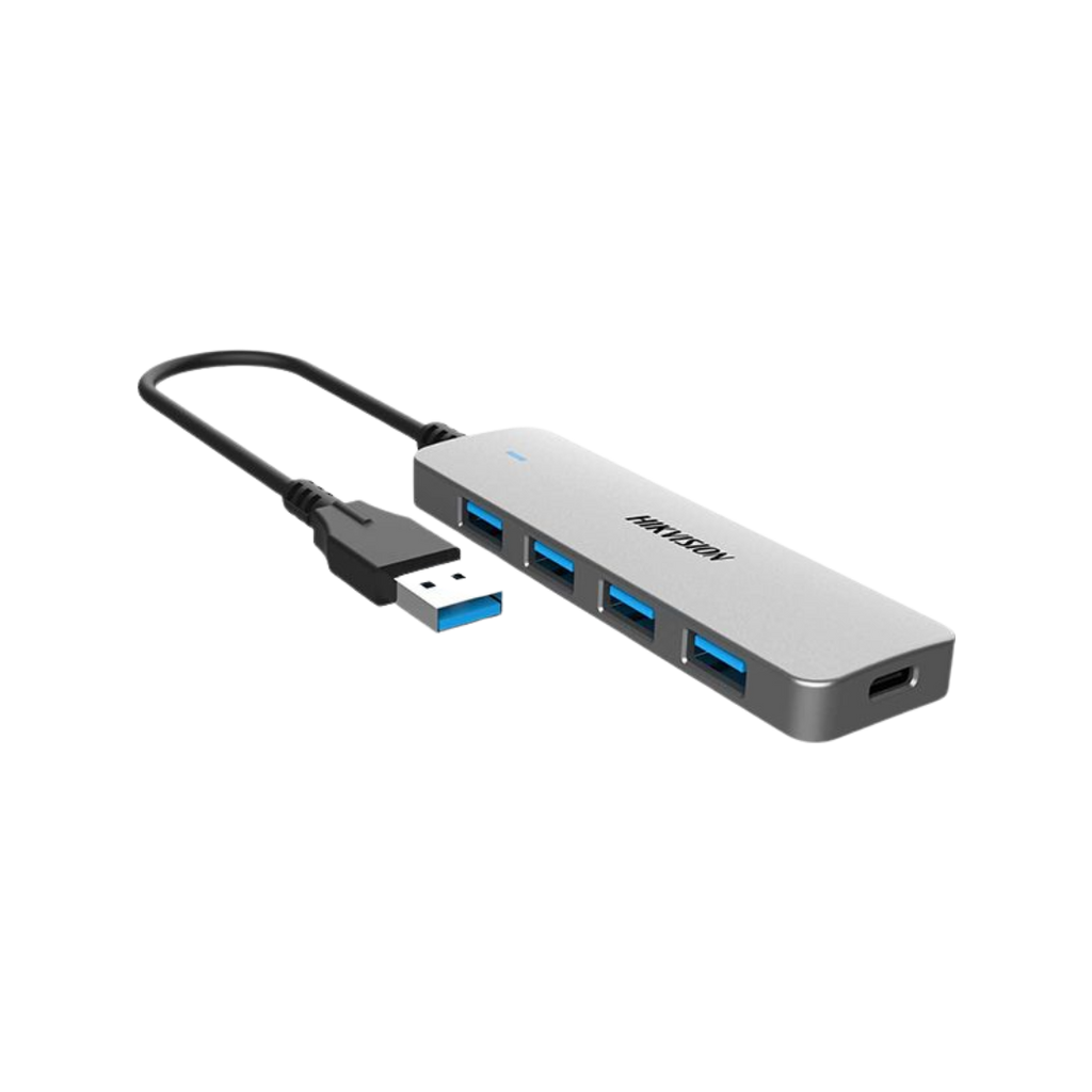 جهاز ربط الوصلات 4 منافذ من هيكفيجن – Hikvision USB-A to 4-Port USB 3.0 Hub