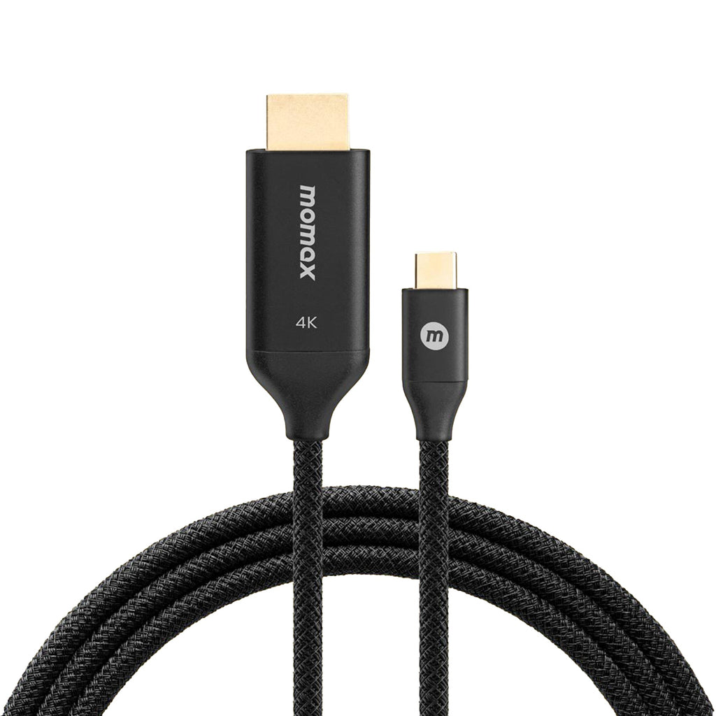 MOMAX ELITE LINK 4K USB-C to HDMI Cable (2M)